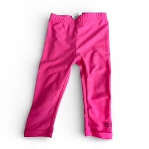 Coolibar UPF 50+ Hot Pink Kids Leggings 6-12 mo